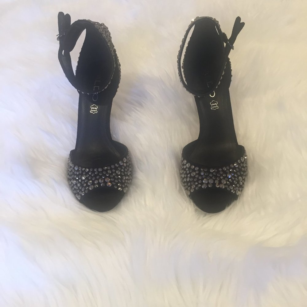 Aldo rhinestone heel size 7.5 - Picture 1 of 6